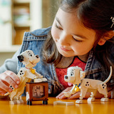 LEGO 43271 Disney Classic Die Welpen Lucky und Penny aus 101 Dalmatiner, Konstruktionsspielzeug 