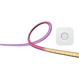 Philips Hue Play Gradient Lightstrip für PC (24-27" Starter-Kit), LED-Streifen schwarz/weiß