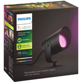 Philips Hue White & Color Ambance Lily XL Outdoor Spot Erweiterung, LED-Leuchte schwarz