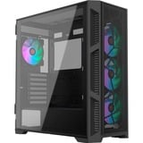 RAIJINTEK PONOS ULTRA MS4, Tower-Gehäuse schwarz, Seitenteil aus Tempered Glass