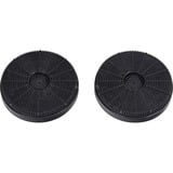 Respekta Aktivkohlefilter MIZ8000 silber/schwarz, 2 Stück, rund