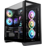 Thermaltake View 390 TG , Tower-Gehäuse schwarz, Tempered Glass x 2