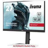 iiyama G-Master GB2770HSU-B6 Red Eagle, Gaming-Monitor 68.6 cm (27 Zoll), schwarz (matt), FullHD, Fast IPS, Ergonomischer, höhenverstellbarer Standfuß, 180Hz Panel