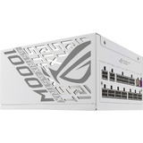 ASUS ROG-STRIX-1000P-GAMING-WHITE, PC-Netzteil weiß, 1x 12-Pin High Power GPU, 4x PCIe, Kabelmanagement, 1000 Watt