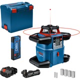 Bosch Akku-Rotationslaser GRL 600 CHV Professional, 18Volt blau, ohne Akku und Ladegerät, rote Laserlinie, in L-BOXX