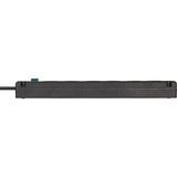 Brennenstuhl Bremounta Steckdosenleiste 5-fach, 2x USB-C schwarz, 3 Meter Kabel, 2x USB, mit Sicherheitsschalter