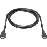 Digitus HDMI Ultra High Speed Anschlusskabel, mit Ethernet, UHD 8K schwarz, 1 Meter