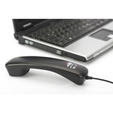 Digitus USB Telefonhörer, Headset schwarz