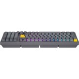ENDORFY Celeris 1800, Gaming-Tastatur grau, DE-Layout, ENDORFY Yellow by Gateron