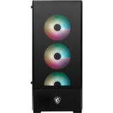 MSI MAG FORGE 112R  , Tower-Gehäuse schwarz, Tempered Glass