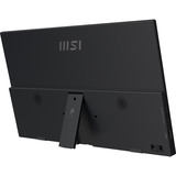 MSI PRO MP165DE E6, LED-Monitor 39.6 cm (15.6 Zoll), schwarz, FullHD, IPS, HDMI, USB-C, Lautsprecher