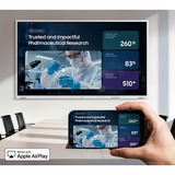 Samsung FLIP WM55FX, Public Display weiß/grau, UltraHD/4K, Touchfunktion, Multi‑Touch
