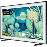 SAMSUNG GQ65LS03FAUXZG The Frame, QLED-Fernseher 163 cm (65 Zoll), schwarz, UltraHD/4K, Vision AI, Austauschbare Rahmen, One Connect Box, 100Hz Panel