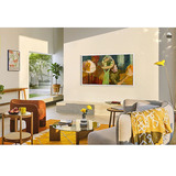 SAMSUNG GQ65LS03FAUXZG The Frame, QLED-Fernseher 163 cm (65 Zoll), schwarz, UltraHD/4K, Vision AI, Austauschbare Rahmen, One Connect Box, 100Hz Panel