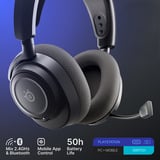 SteelSeries Arctis Nova 7 Wireless Gen 2, Gaming-Headset schwarz, Bluetooth, 2.4 GHz-USB-Dongle, (optimiert für PC)
