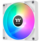 Thermaltake CT120 Reverse ARGB Sync PC Cooling Fan White, Gehäuselüfter weiß, 2er Pack, ohne Controller, Reverse, 120 mm