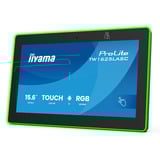 iiyama ProLite TW1625LASC-B3PNR, Public Display 34.4 cm (15.6 Zoll), schwarz (matt), Touchmonitor PC mit Android-Betriebssystem