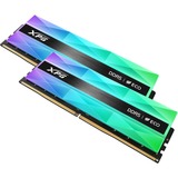 ADATA DIMM 32 GB DDR5-7200 (2x 16 GB) Dual-Kit, Arbeitsspeicher silber, AX5U7200C3416G-DCLANRSG, XPG Lancer Neon RGB, INTEL XMP, AMD EXPO