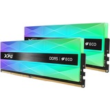 ADATA DIMM 32 GB DDR5-7200 (2x 16 GB) Dual-Kit, Arbeitsspeicher silber, AX5U7200C3416G-DCLANRSG, XPG Lancer Neon RGB, INTEL XMP, AMD EXPO
