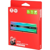 ADATA DIMM 32 GB DDR5-7200 (2x 16 GB) Dual-Kit, Arbeitsspeicher silber, AX5U7200C3416G-DCLANRSG, XPG Lancer Neon RGB, INTEL XMP, AMD EXPO