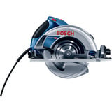 Bosch Handkreissäge GKS 65 GCE Professional blau, 1.800 Watt, L-BOXX, Führungsschiene FSN 1400