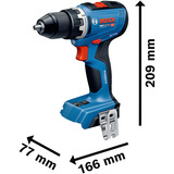 Bosch Professional Akku-Bohrschrauber GSR 18V-65 Professional, 18Volt blau, 2x Li-Ion Akku GBA18V 2,0Ah, in L-Case