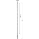 Bosch Professional EXPERT Hammerbohrer SDS-plus-7X, Ø 8mm Arbeitslänge 400mm