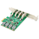 Digitus 4-Port USB 3.0 PCI Express Add-On, Schnittstellenkarte 