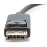 Digitus DisplayPort auf HDMI Adapter / Konverter schwarz