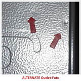 Hisense RB327N4ADD, Kühl-/Gefrierkombination edelstahl