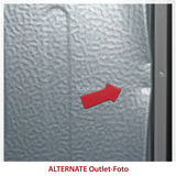 Hisense RB327N4ADD, Kühl-/Gefrierkombination edelstahl