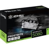 INNO3D GeForce RTX 5080 ICHILL FROSTBITE, Grafikkarte DLSS 4, 3x DisplayPort, 1x HDMI 2.1