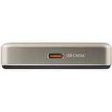 Intenso Magnetic Wireless Powerbank MW10000 Champagner champagner, 10.000 mAh, MagSafe, PD