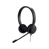 Jabra Evolve 20, Headset schwarz, Microsoft Teams-Version, USB-C und USB-A, Stereo