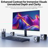 Koorui E2411H, LED-Monitor 60.5 cm (23.8 Zoll), schwarz, FullHD, IPS, HDMI, VGA, Adaptive-Sync, 120Hz Panel