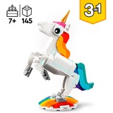 LEGO 31140 Creator 3-in-1 Magisches Einhorn, Konstruktionsspielzeug 