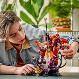 LEGO 71846 Ninjago Der Feuerritter-Mech, Konstruktionsspielzeug 