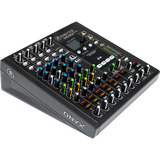 MACKIE Onyx8 , Mischpult schwarz, 8-Kanal Premium Analogmixer mit Multi-Track