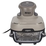 Ninja CRISPi 4-in-1 tragbare Glas-Heißluftfritteuse "Stone" grau/transparent, 1.700 Watt, 2 Körbe 1,4 und 3,8 Liter