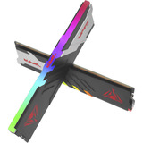 Patriot DIMM 16 GB DDR5-6000 (2x 8 GB) Dual-Kit, Arbeitsspeicher schwarz, PVVR516G600C36K, VIPER VENOM RGB, INTEL XMP, AMD EXPO