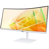 SAMSUNG ViewFinity S65TC S34C650TAU, LED-Monitor 86.4 cm (34 Zoll), weiß, UWQHD, VA, Curved, AMD Free-Sync, Thunderbolt 4.0, 100Hz Panel