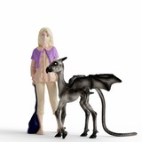 Schleich Wizarding World Harry Potter - Luna & Baby Thestral, Spielfigur 