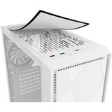 Sharkoon VS8 RGB Generalüberholt, Tower-Gehäuse weiß, Tempered Glass