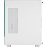 SilverStone Lucid 04, Tower-Gehäuse weiß, Tempered Glass x 2
