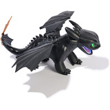 Spin Master Drachenzähmen leicht gemacht - Interaktive Drachenfigur Ohnezahn, Spielfigur mit Licht- und Soundeffekten