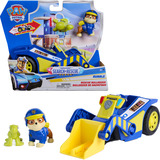 Spin Master Paw Patrol - Search & Rescue: Rubbles Rettungs-Bulldozer mit 2 Figuren, Spielfahrzeug 