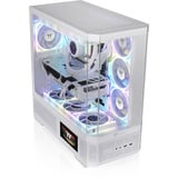 Thermaltake View 370 TG ARGB , Tower-Gehäuse weiß, Tempered Glass x 3