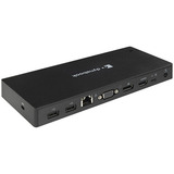 Toshiba Dynabook USB-C Dock Generalüberholt, Dockingstation schwarz