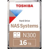 Toshiba N300 16 TB, Festplatte SATA 6 Gb/s, 3,5", Bulk