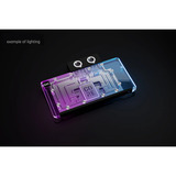 Alphacool Core RX 9070 XT Swift + Quicksilver, Wasserkühlung transparent/chrom, inkl. Backplate